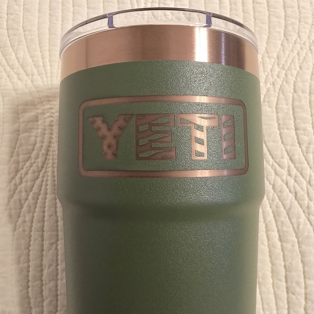 NWT YETI Limited Edition Folds Of Honor Rambler Tumbler 20 OZ - Picture 2 of 5